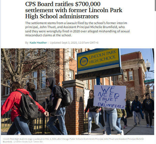 $700K payout shakes up Lincoln Park High