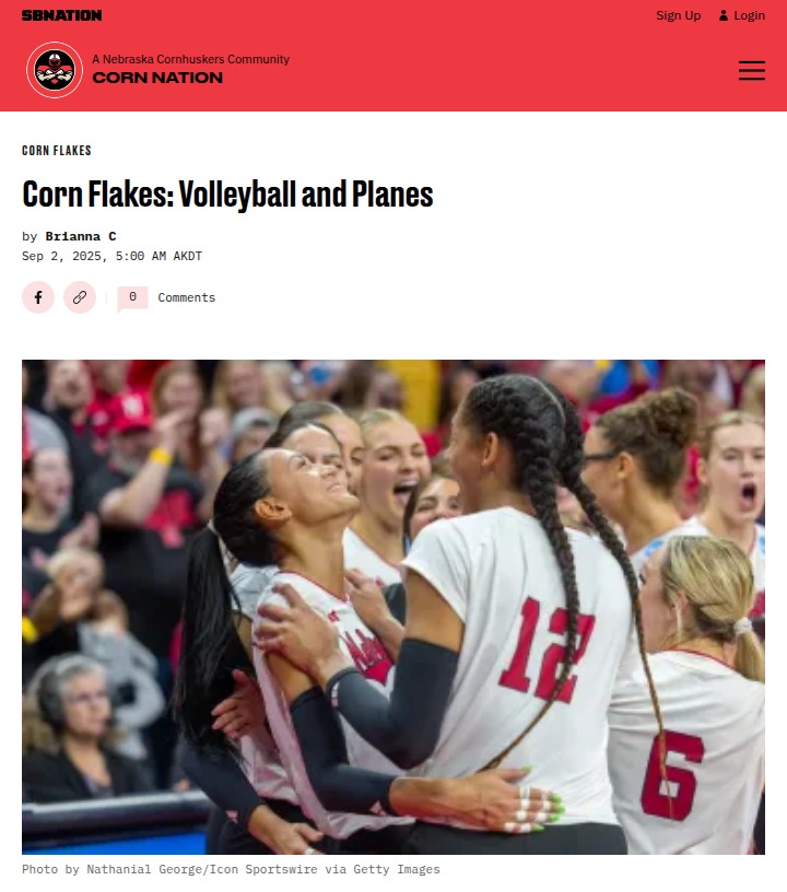 Husker volleyball’s wild Nashville weekend