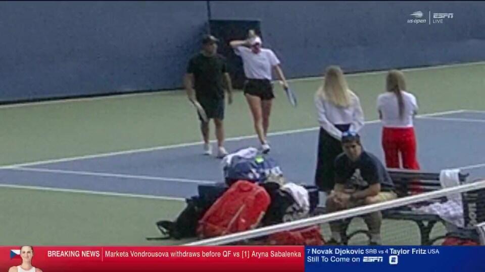 Vondrousova’s US Open Heartbreak: Freak Injury Drama