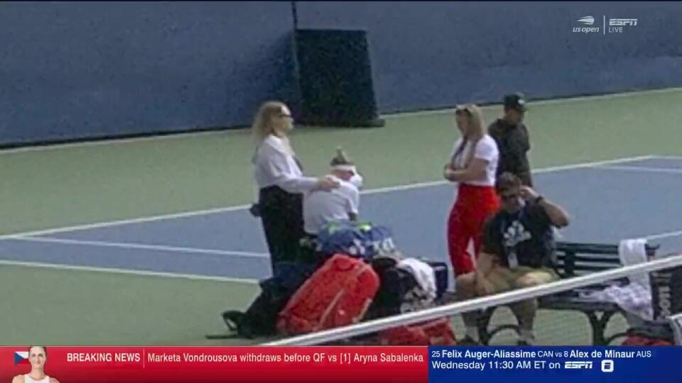 Vondrousova’s US Open Heartbreak: Freak Injury Drama