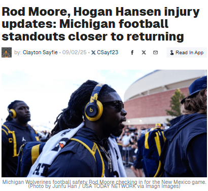Michigan football’s key players eye return