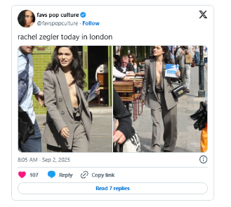 Rachel Zegler’s Blazer Stole the Show