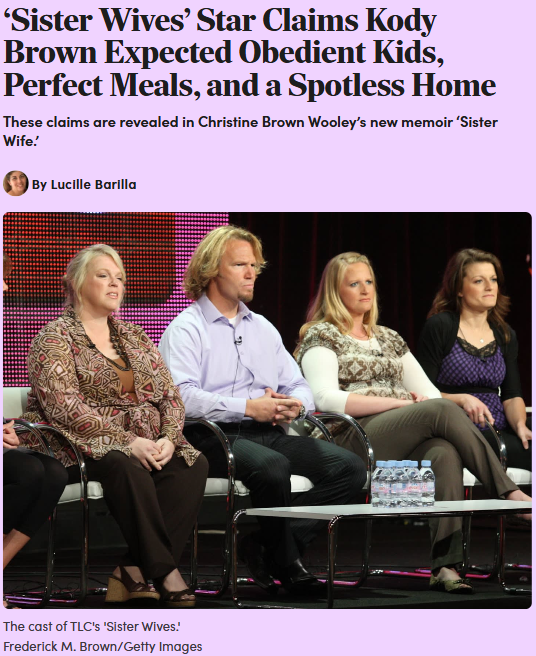 Christine Brown Spills on Kody’s Wild House Rules