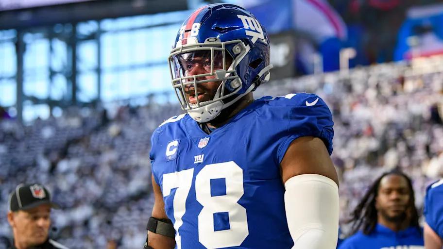Andrew Thomas back in pads—Giants fans can breathe
