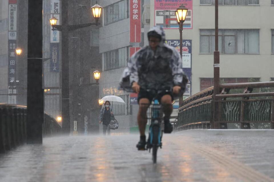 Japan’s Bullet Trains Stopped by Wild Floods