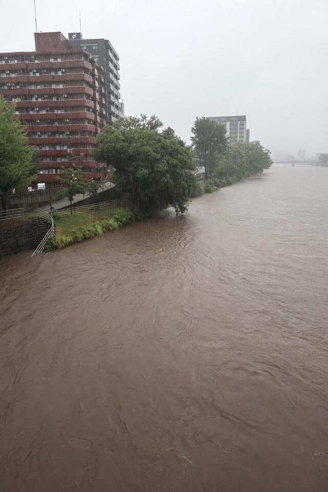 Japan’s Bullet Trains Stopped by Wild Floods