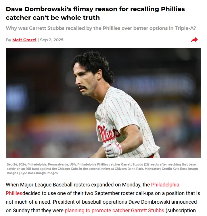 Phillies’ roster move leaves fans scratching heads