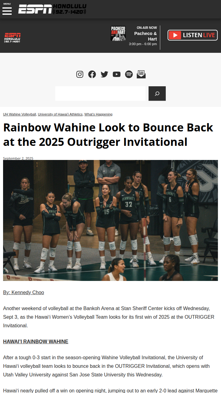 Rainbow Wahine rally: New faces, new fight