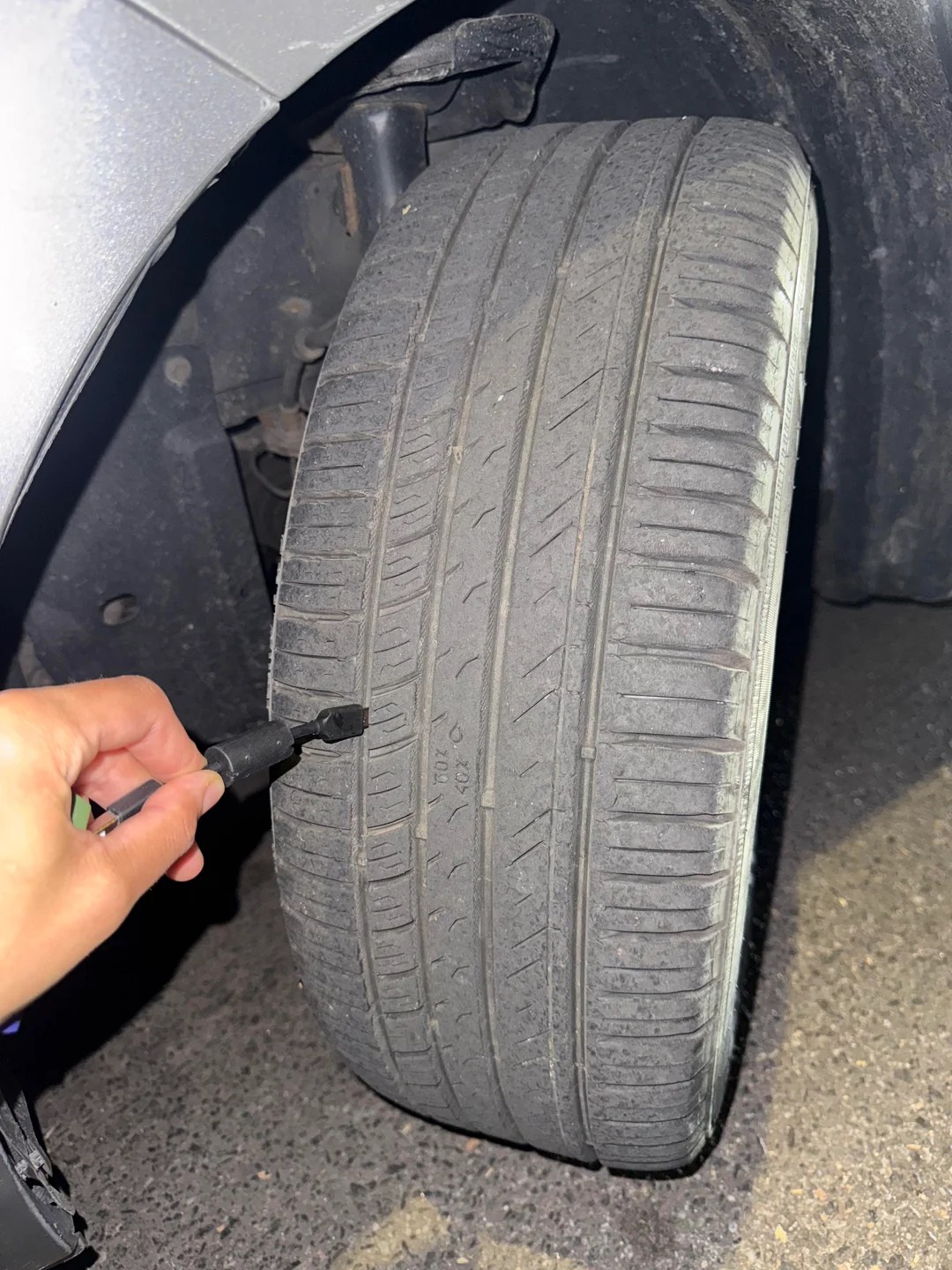 My mechanic said I need a new tire, but he couldn't even tell me why