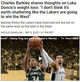 Barkley Spills on Lakers’ Wildcard Moves