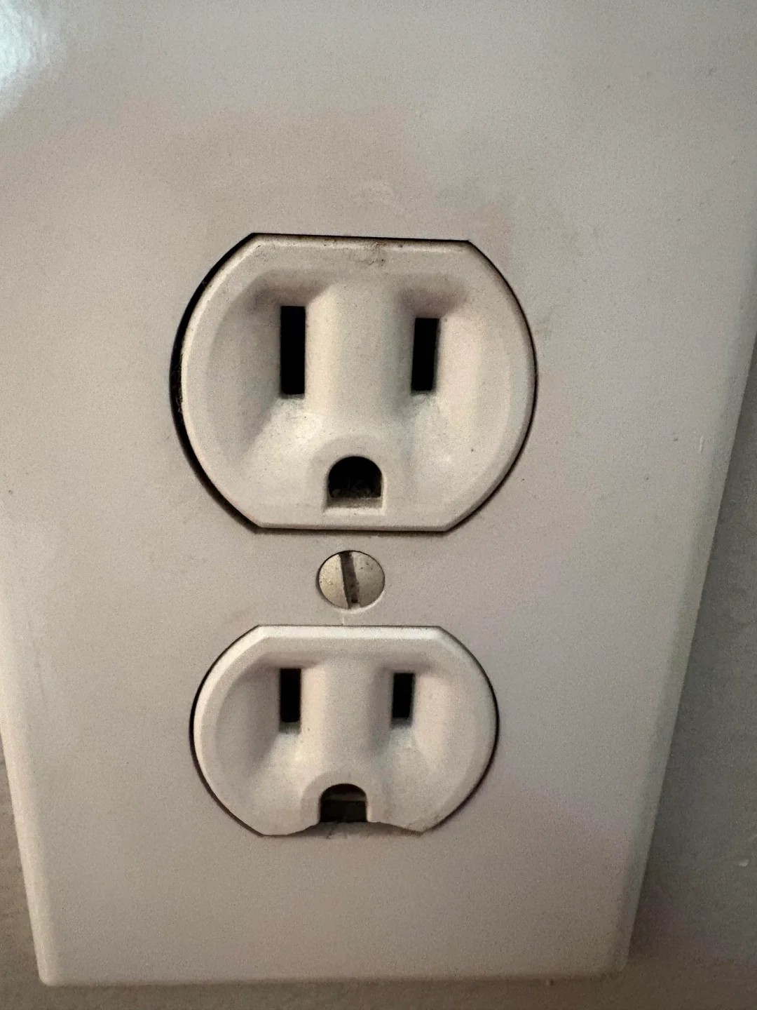I Just Noticed This Black Mark Above an Outlet. Is This a Problem?