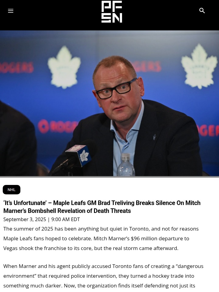Maple Leafs rocked by Marner’s safety claims