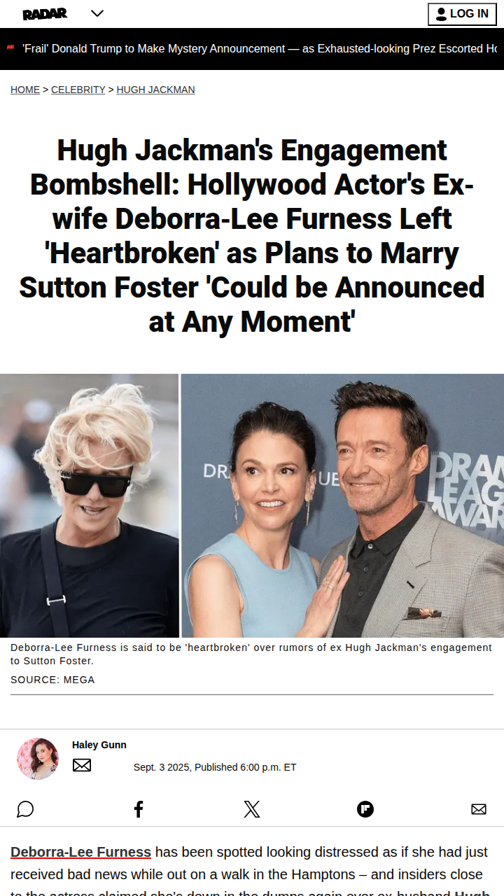 Hugh Jackman’s Surprise Proposal? 💍