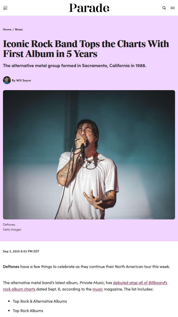 Deftones Drama: Did Private Music Outsell Ohms? 🎸