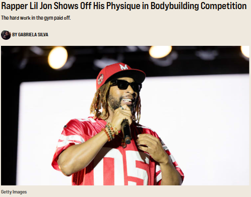 Lil Jon flexes new lifestyle at Venice Beach