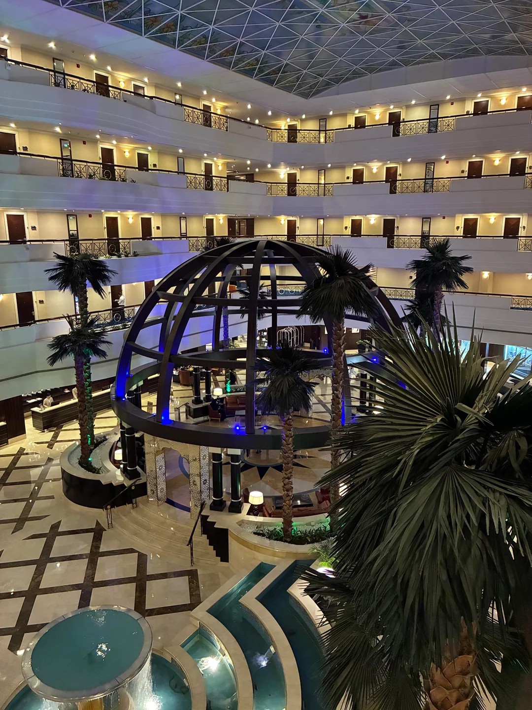 Walking into this hotel felt like stepping back in time