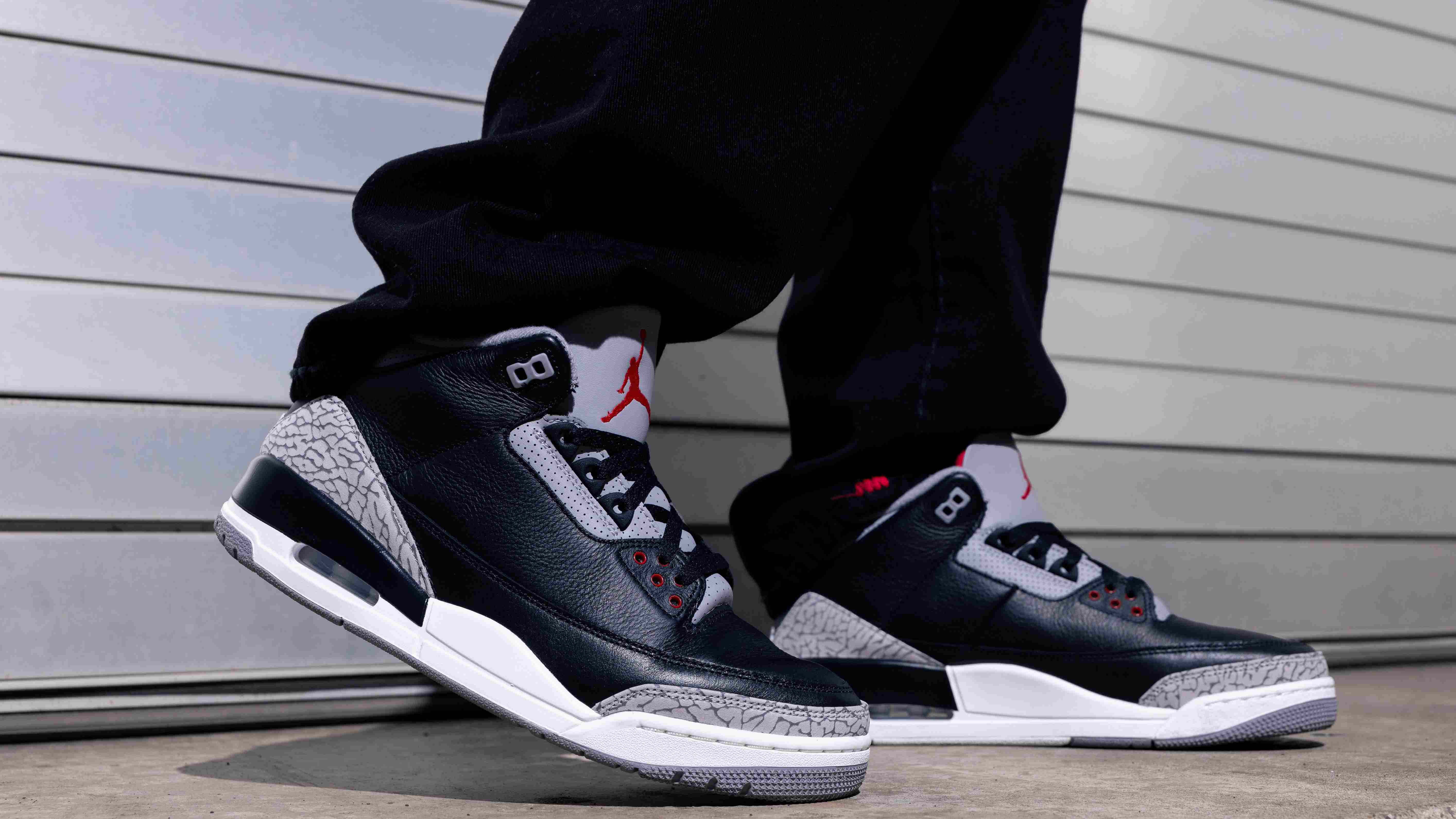 Air Jordan 3 “Black Cement” — Timeless Classic