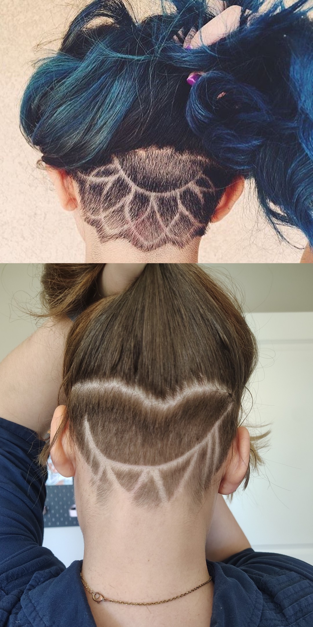 My friend got her undercut trimmed... And we have thoughts
