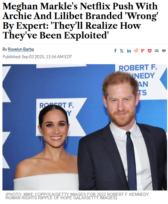 Meghan's Netflix Kids Move Sparks Backlash 😮