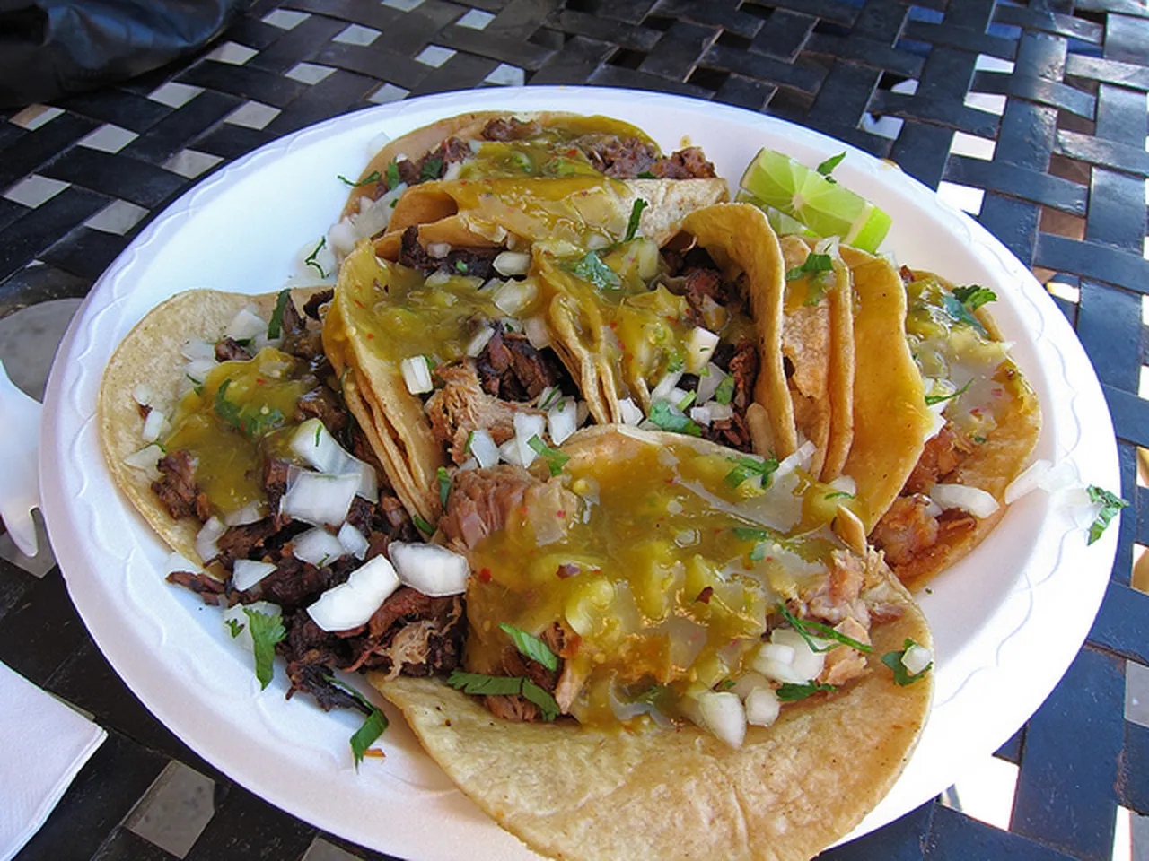 the mexican tacos that sparked a small argument