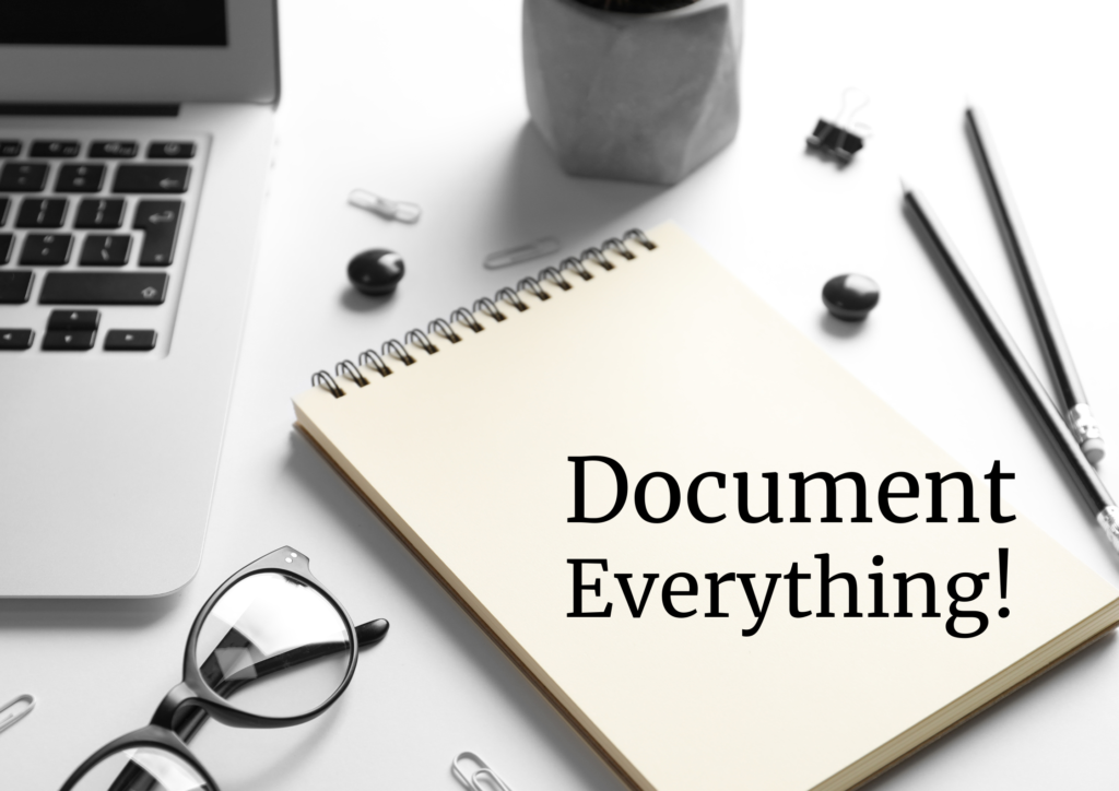 document everything
