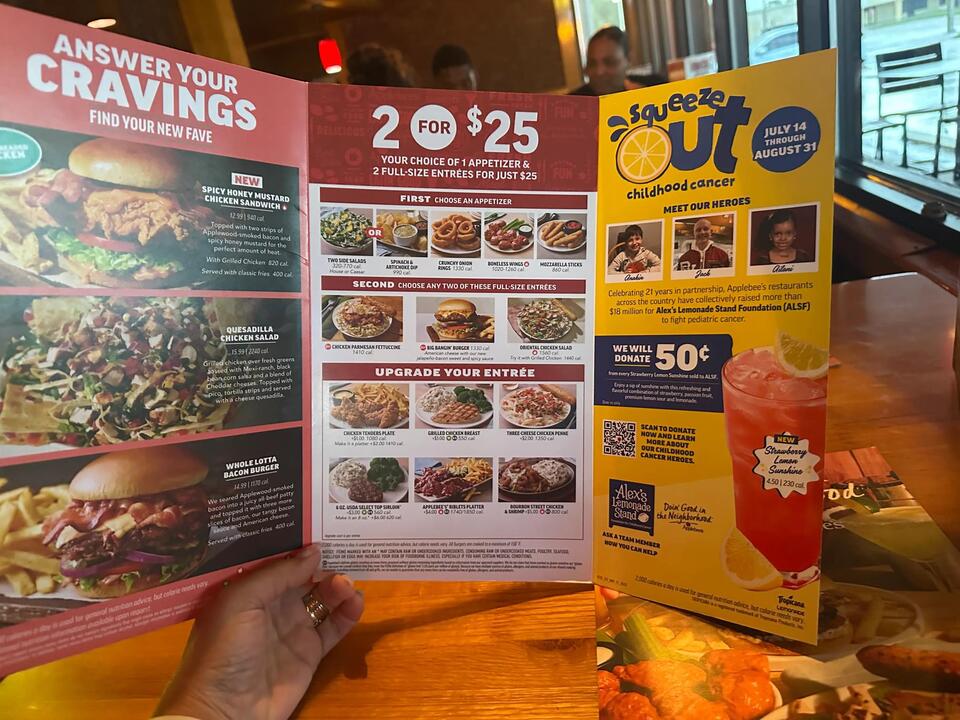 Family dinner at Applebee’s: Worth it?