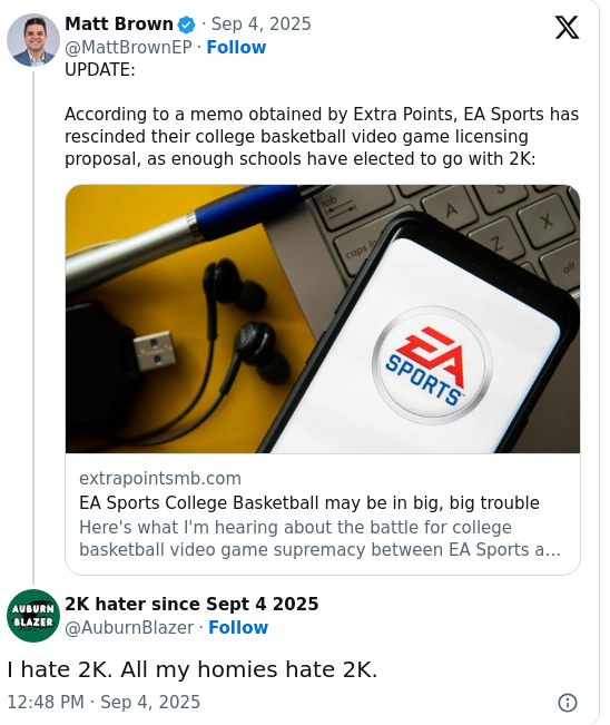 Did 2K Just Ruin College Hoops Gaming?
