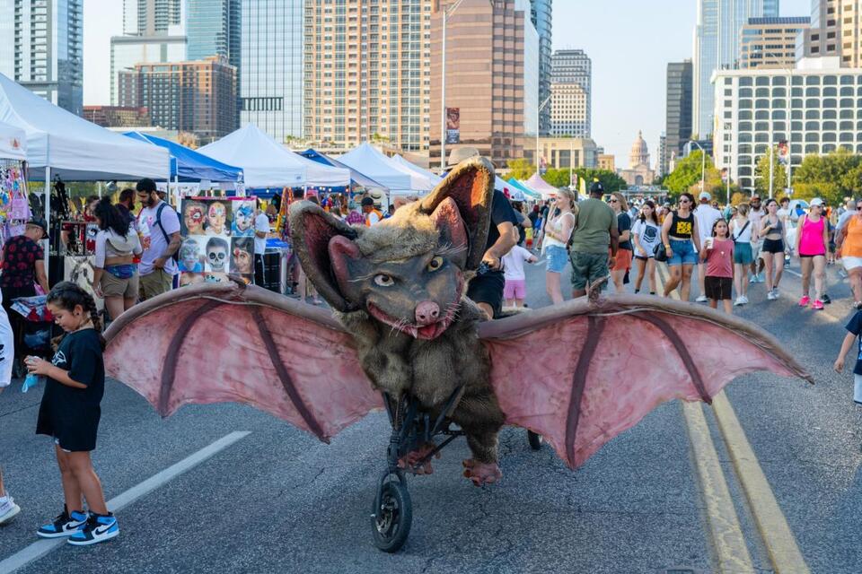 Austin Bat Fest: Bats, beats, and bites downtown