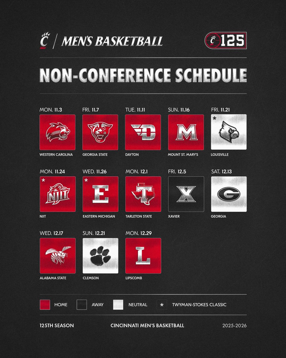 Bearcats drop 2025-26 hoops schedule—big matchups ahead!