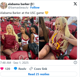Alabama Barker’s Bold Coliseum Look Sparks Debate