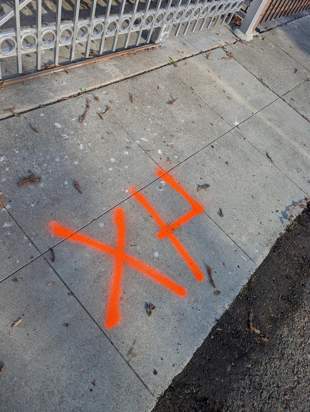What is this symbol painted outside my home?