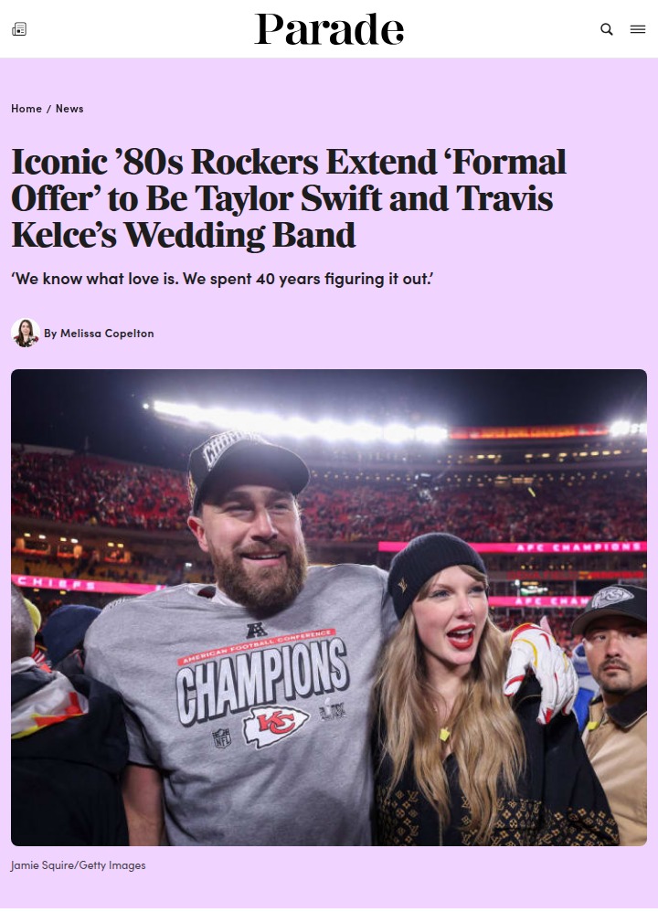 Foreigner Wants to Rock Taylor & Travis’ Wedding! 🎸