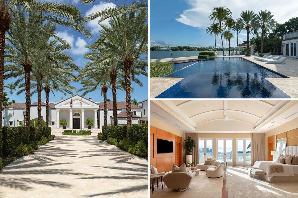Miami Beach’s $105M mansion now listed for $169M
