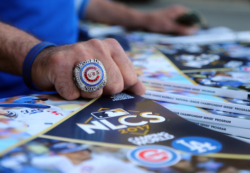 Lost Cubs World Series ring rescued from Lake Michigan