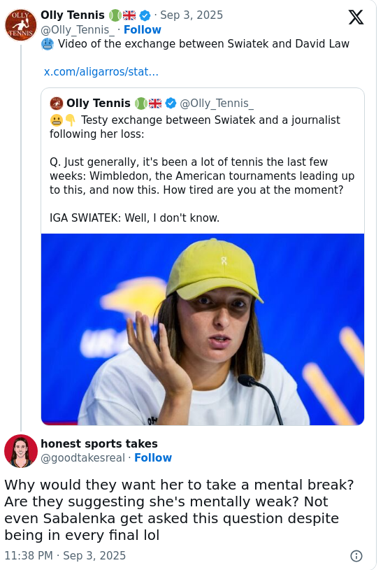 Iga Świątek vs US Open Press: Drama After Loss