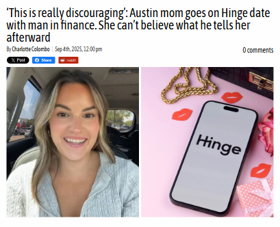 Single mom’s Austin date sparks real talk