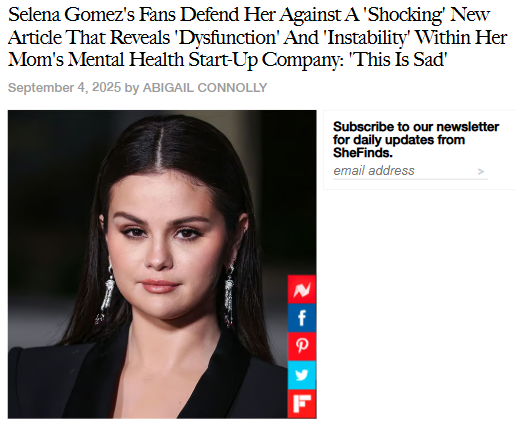 Selena Gomez’s Startup Drama Is Wild