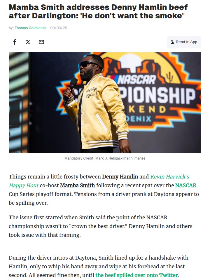 Mamba Smith vs. Denny: Who’s Dodging Smoke?