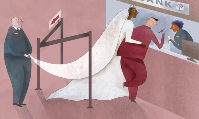 joint bank accounts in marriage: love or control?