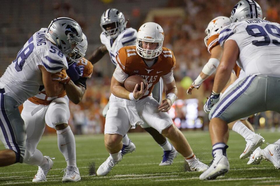 Sam Ehlinger’s first start: A Texas-sized debut