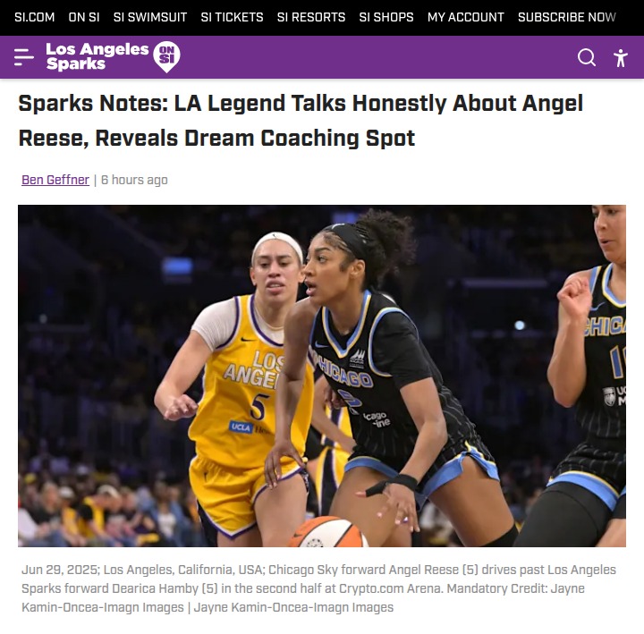 Sparks Legend Candace Parker Eyes Fever Coaching Role