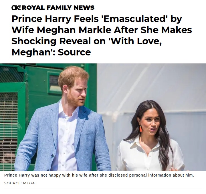 Meghan’s Netflix Confession Has Harry Fuming 😳