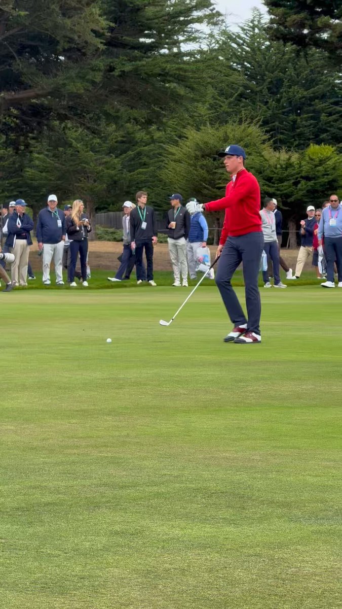 Mason Howell nails rare albatross at Pebble Beach