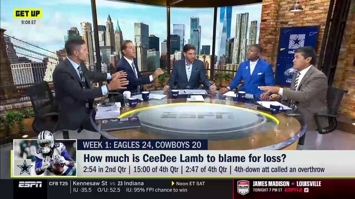 Ryan Clark Drama on ESPN Live TV 😳