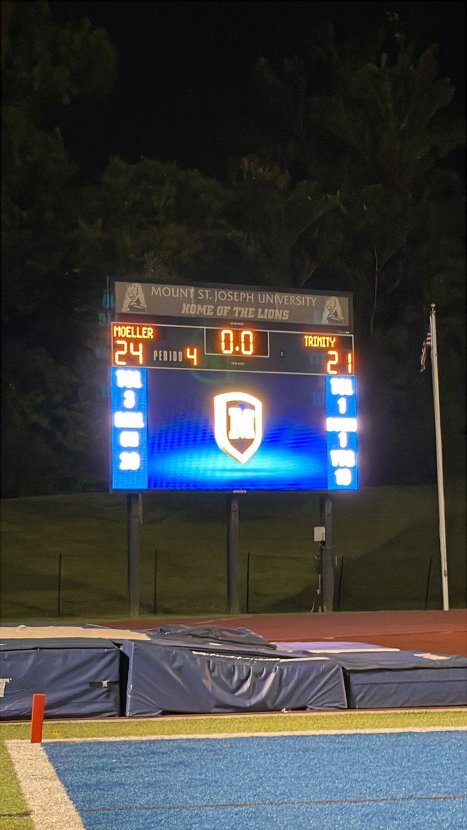 Moeller’s wild comeback stuns Trinity in Cincinnati