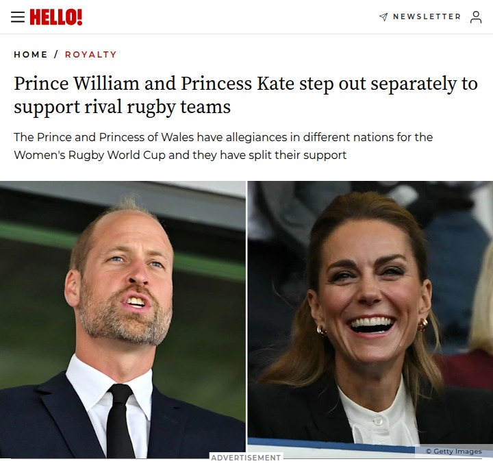 Royals’ Rugby Rivalry: William vs Kate!