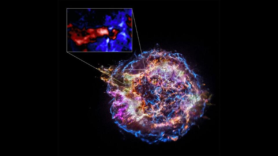 Supernova’s Final Moments Were Pure Chaos
