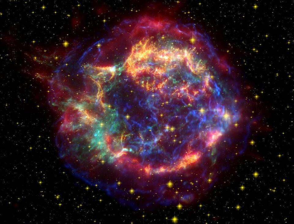Supernova’s Final Moments Were Pure Chaos