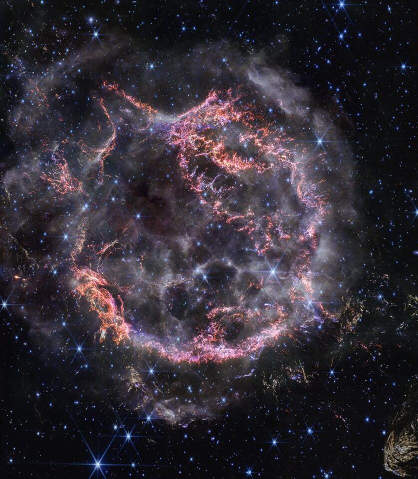 Supernova’s Final Moments Were Pure Chaos