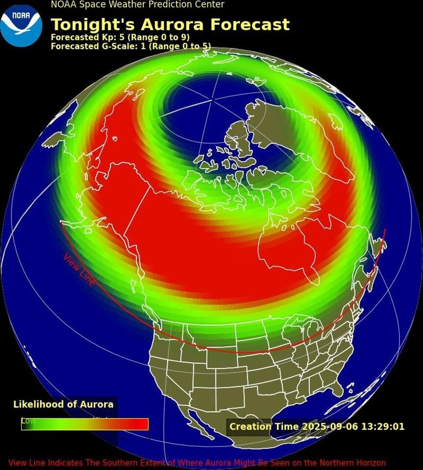 Northern Lights Alert: 15 States Might Glow!